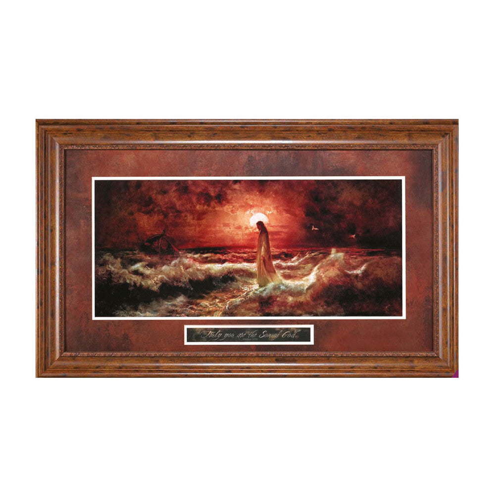 Christ Walking On Water By Jason Bullard