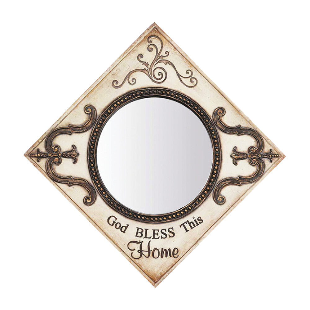 God Bless This Home Wall Mirror
