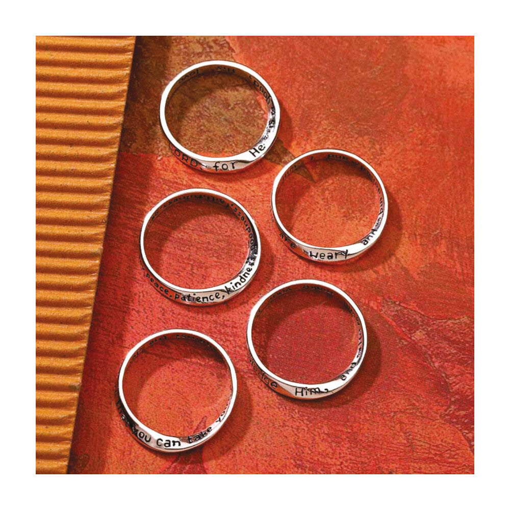 Sterling Silver Mobius Rings