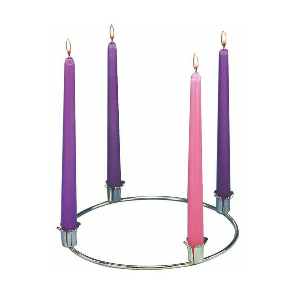Simple Brass Advent Wreath