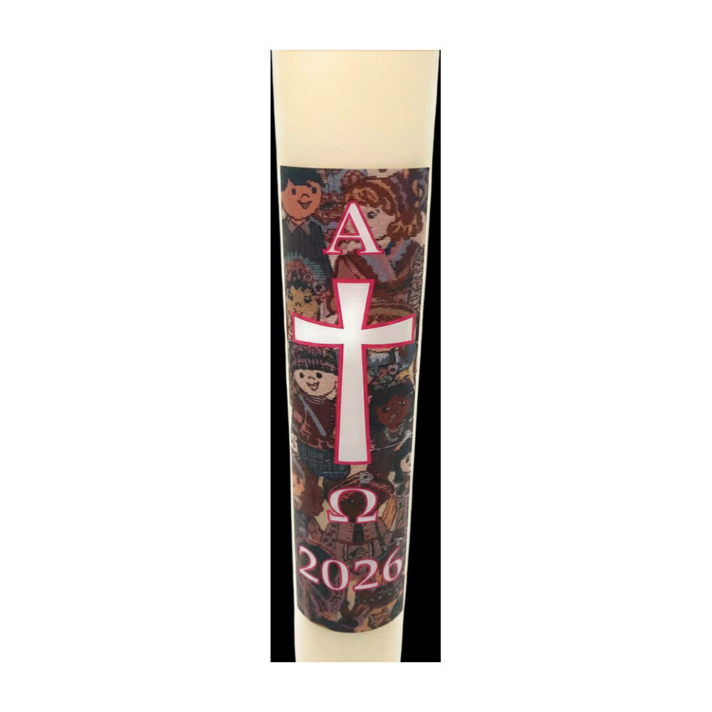 Children of the World Paschal Candle