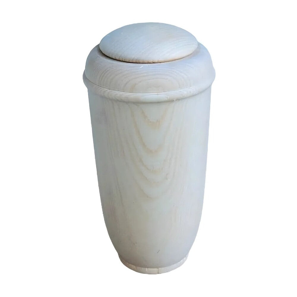 Handcrafted Natural Wood Urn for Four-Legged Friends