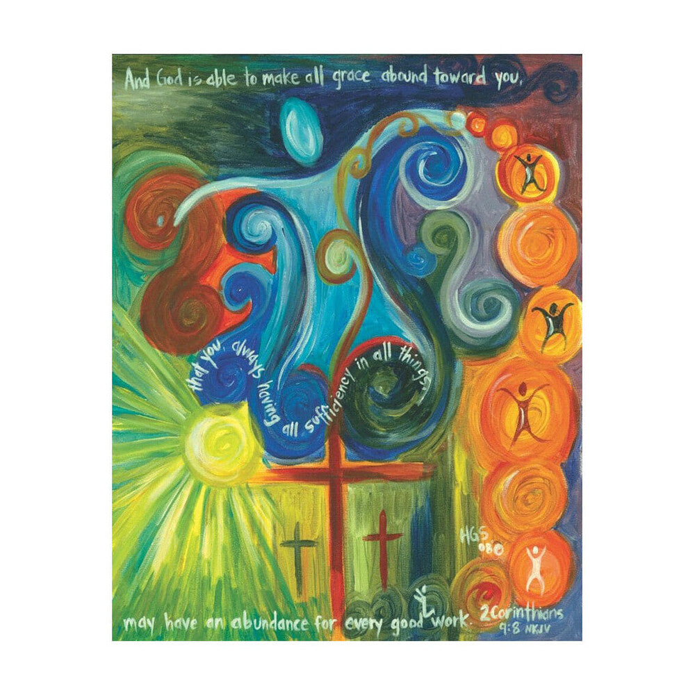 Art of Hope Prints - Corinthians 9:8