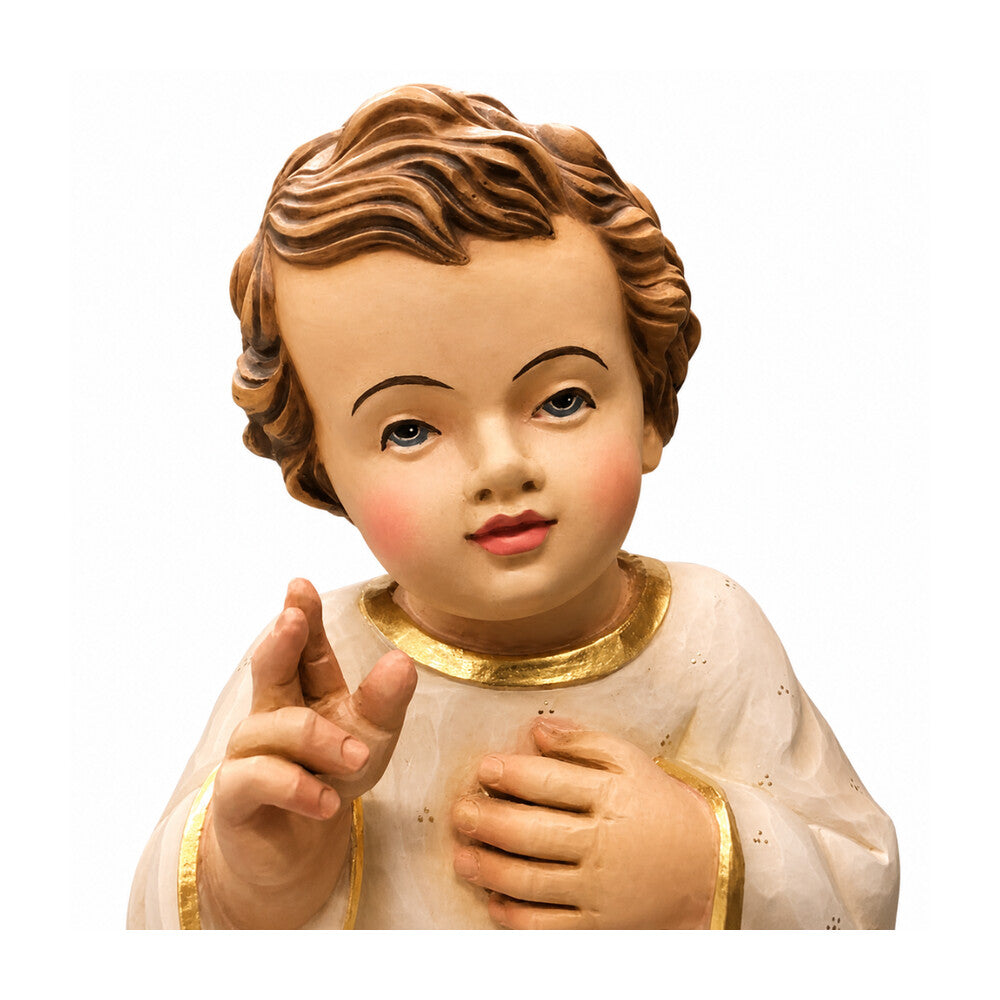Statue Madonna with the Child Jesus in Artistic Fiber for Val Gardena