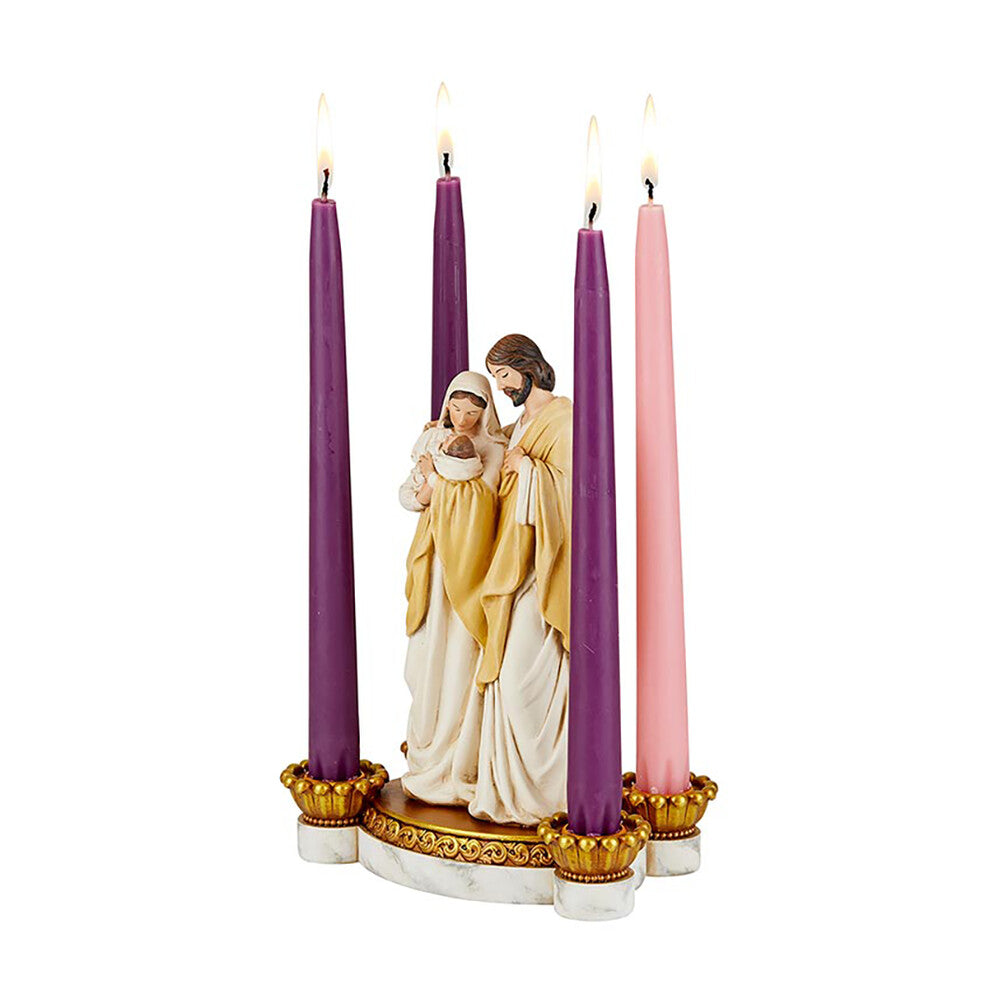 Holy Family Advent Candleholder