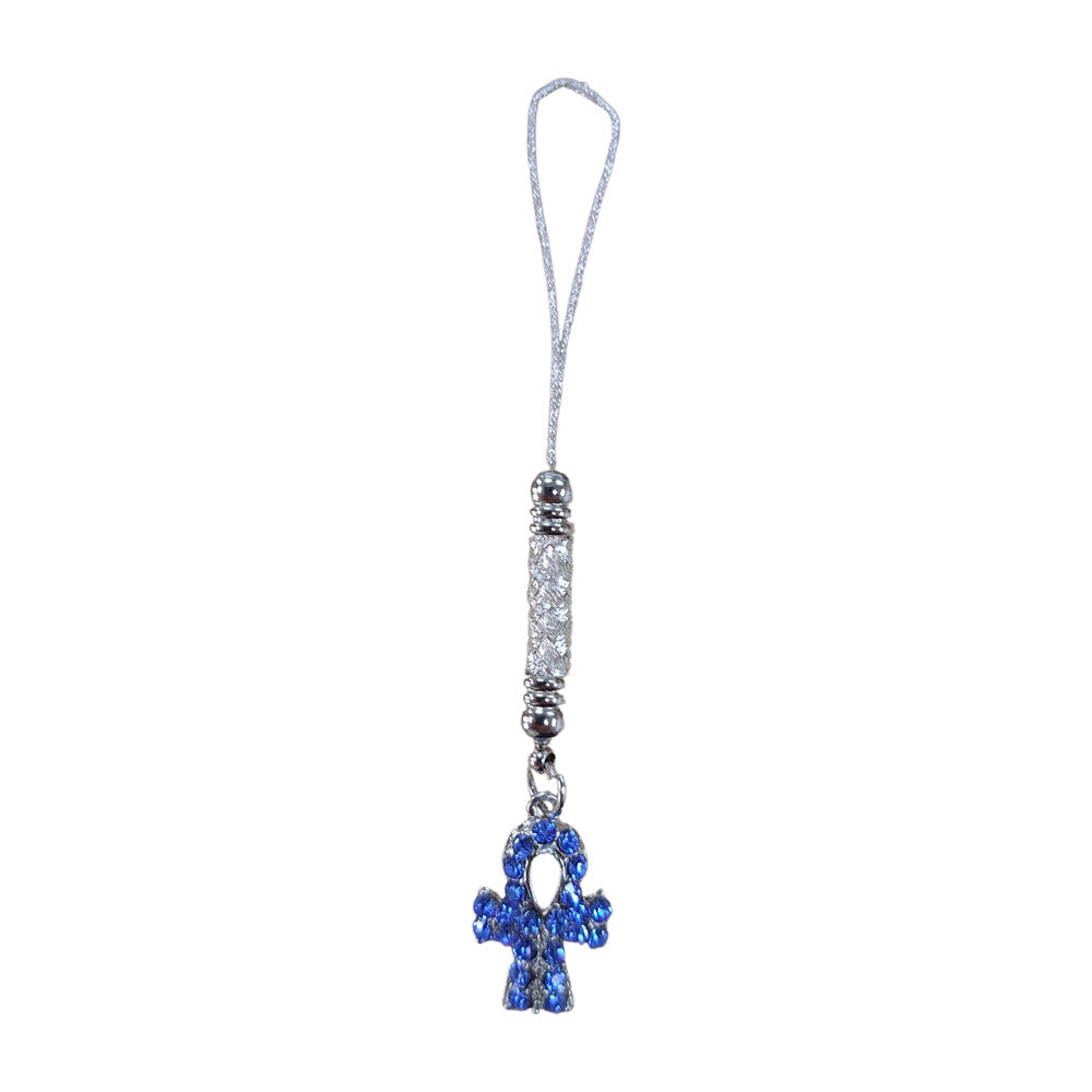 Blue Ankh Cross Mobile Phone Accessory