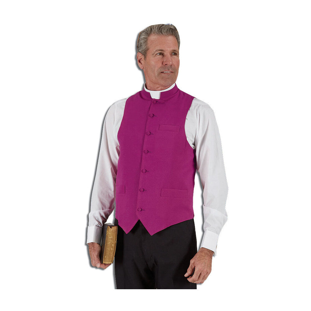 R. J. Toomey Purple Clergy Vest/Waistcoat