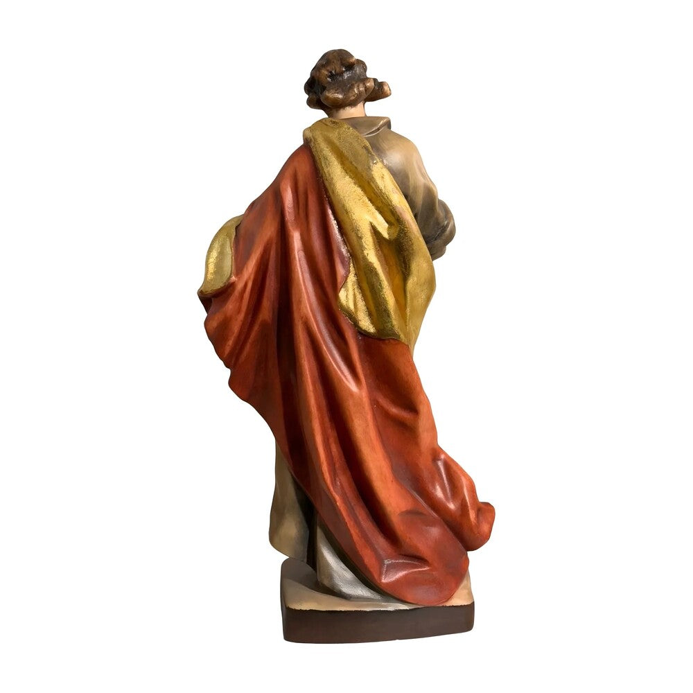 Polychrome and Gilded Wooden Statue St. Benjamin of Persia | Dolfi