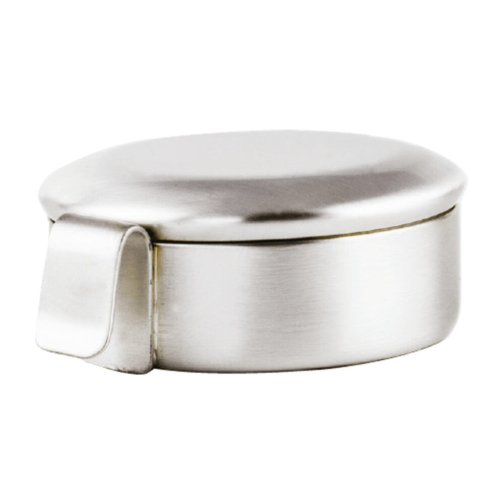 Satin Silver w/ silver amulet