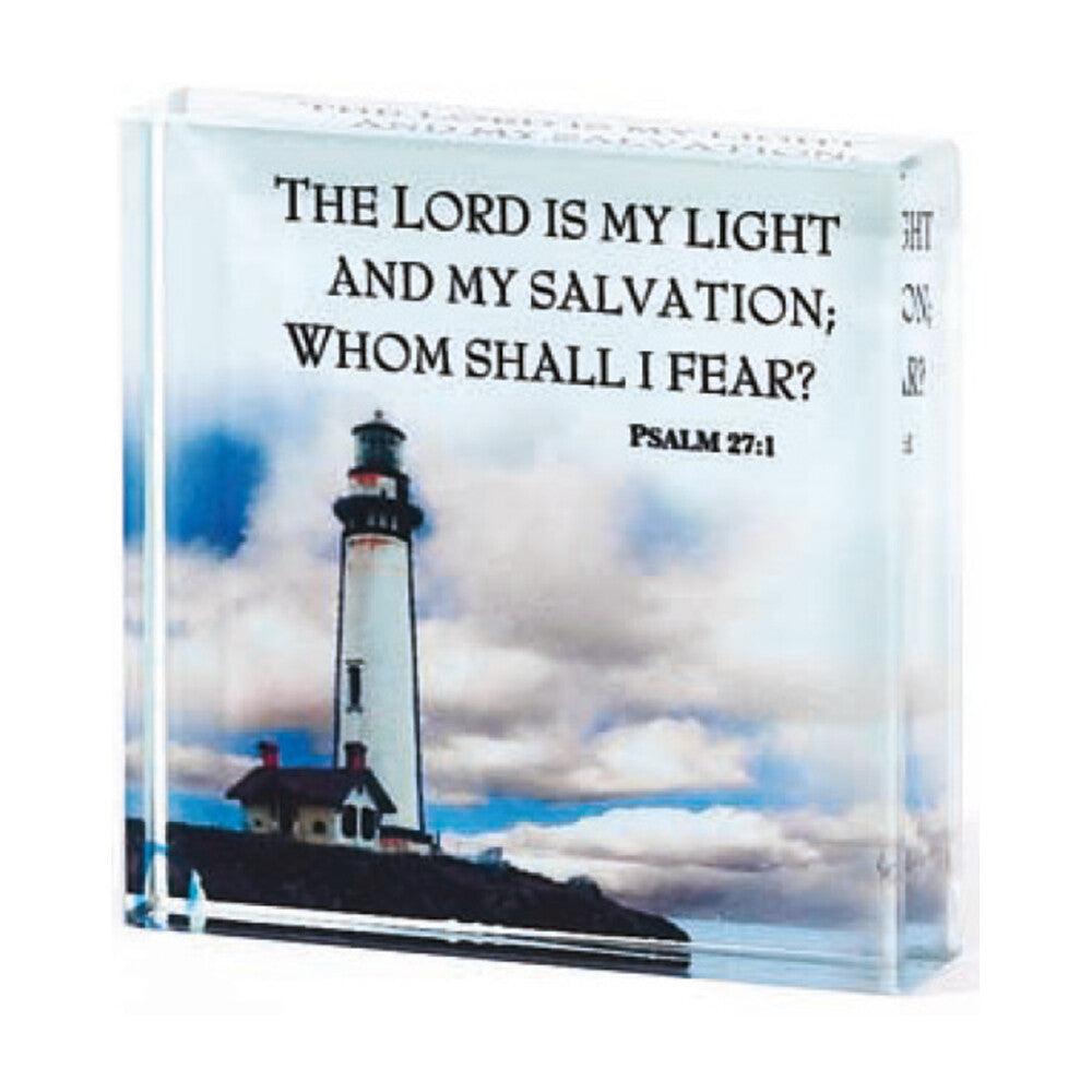 The Lord Is My Light Plaque