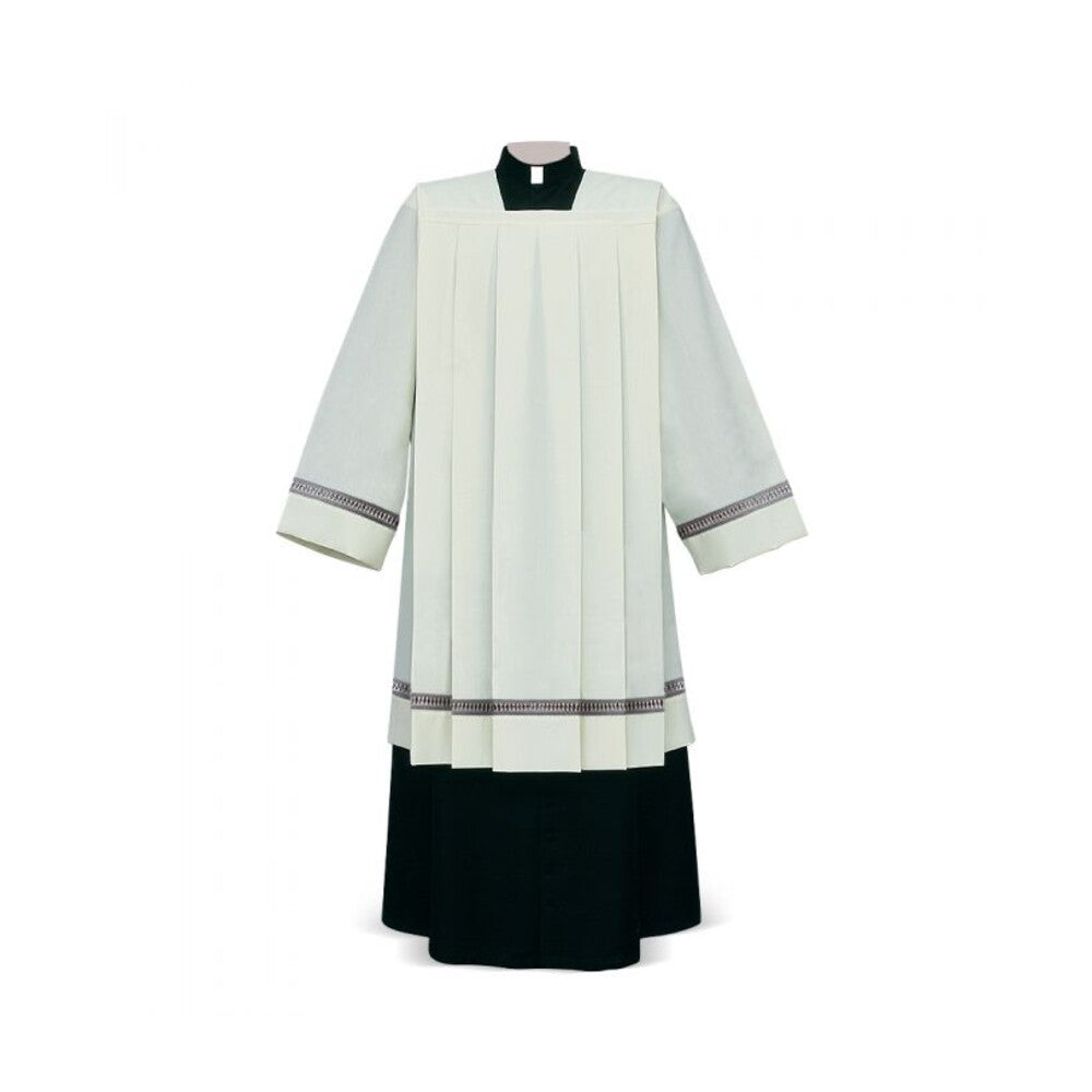 Gigliuccio Ivory Cotta with Single Embroidered Band