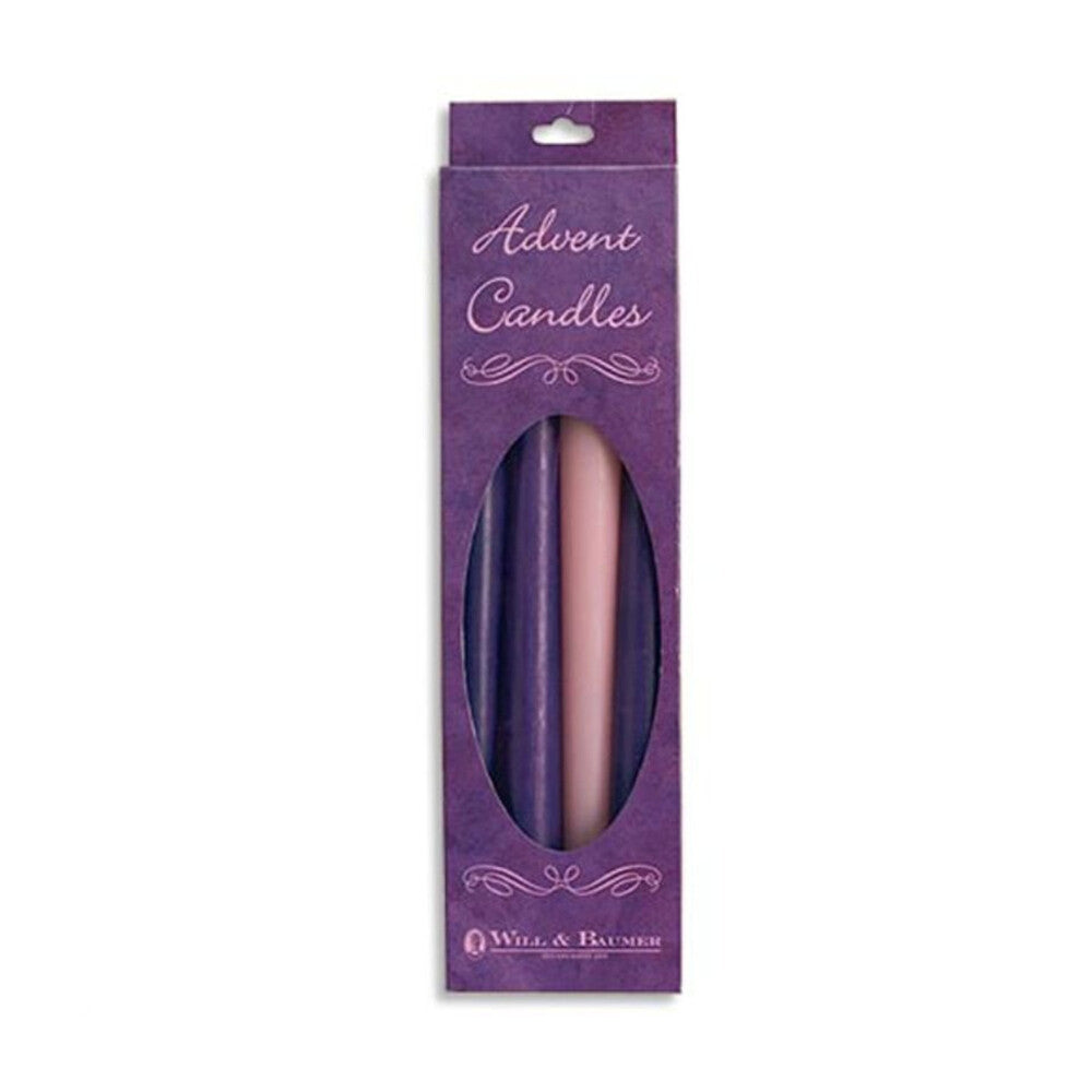 7/8" x 10" Advent Candle Gift Set
