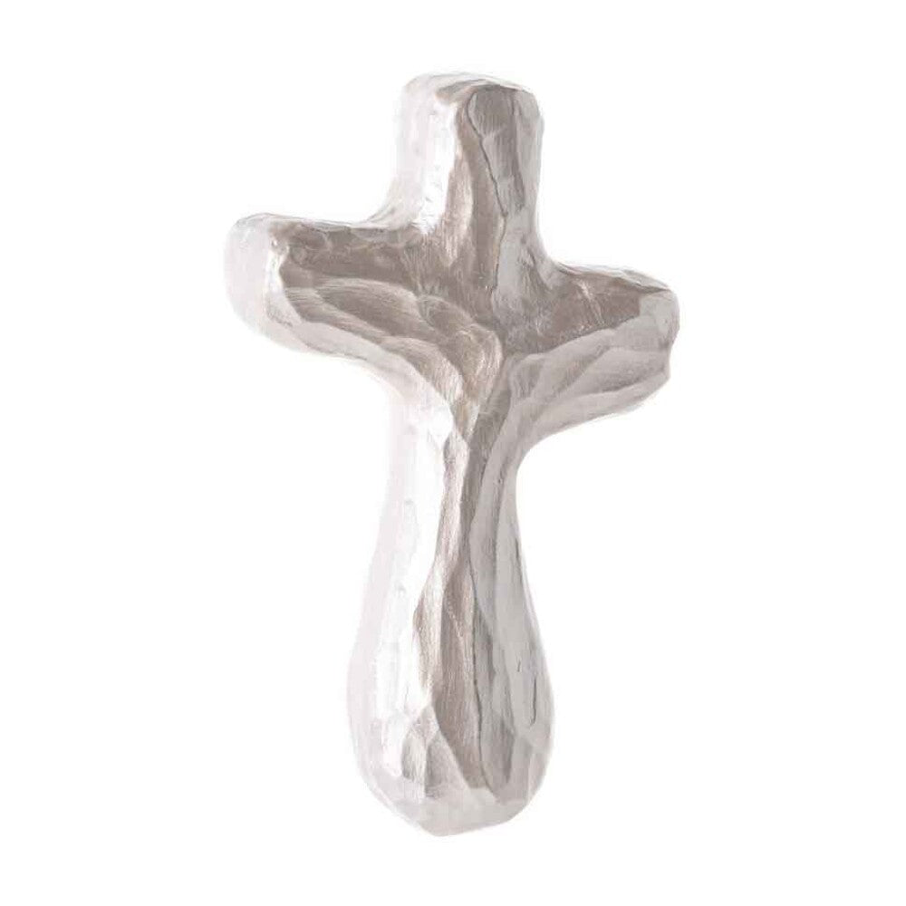 White Indescence Journey Holding Cross
