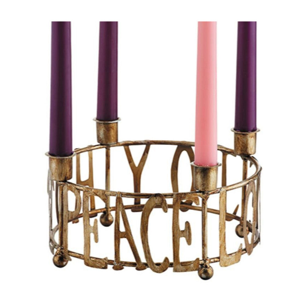 Hope Peace Joy Love Advent Wreath