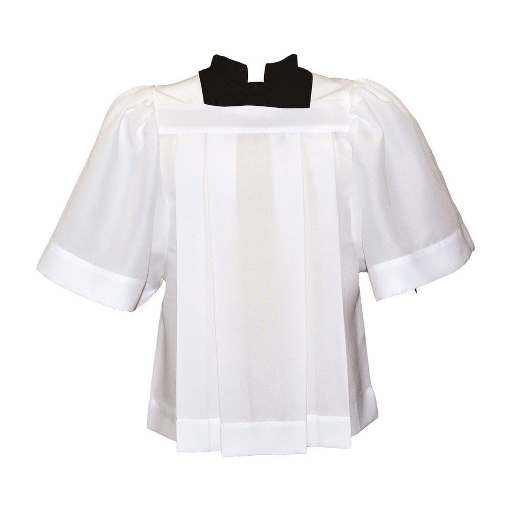 Altar Server Square Neck Pleated Surplice