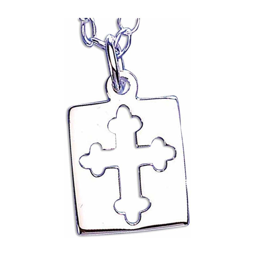 Trefoil Shield Necklace