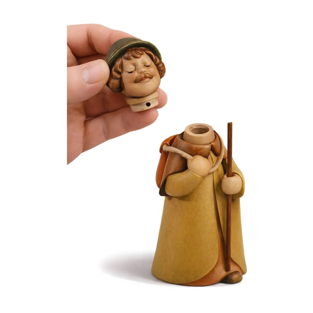 Shepherd with Sack - Maple Wood