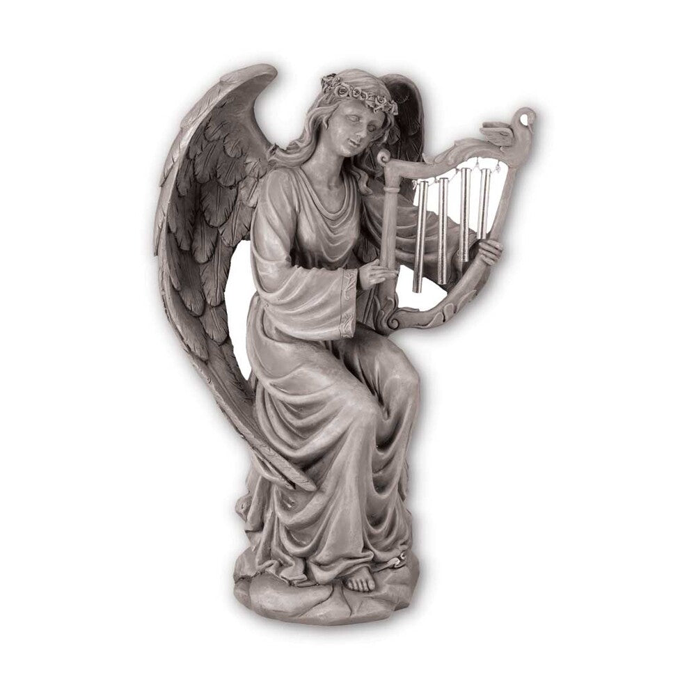 Angel Figure with Harp