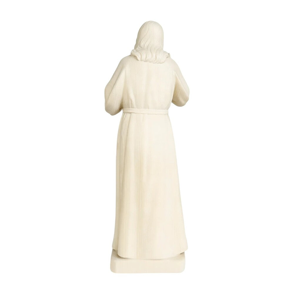 Risen Christ, Handcrafted Painted Wood Sculpture