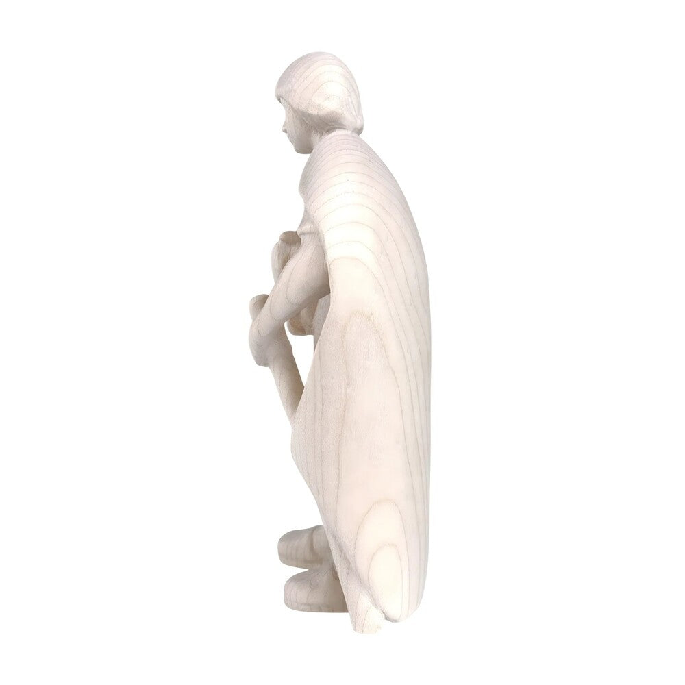 Shepherd with Lamb in Maple Wood