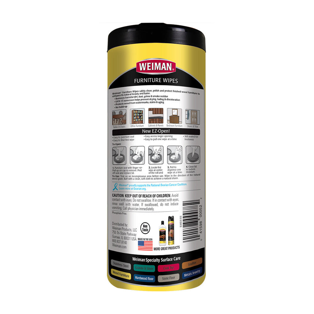 Wood Furniture Wipes Pk 30