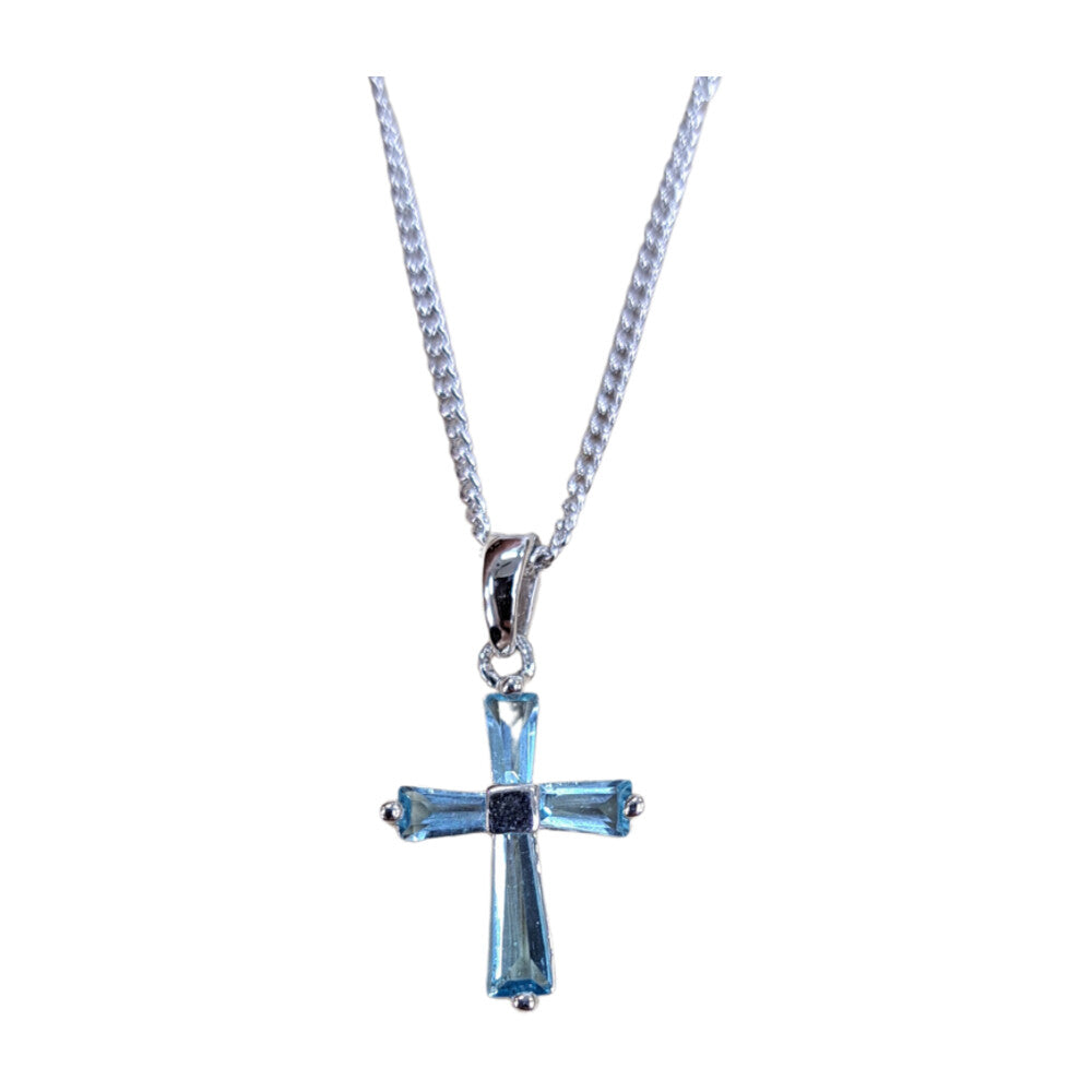 March Birthstone Necklace