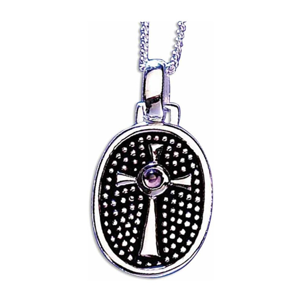 Pilgrim's Cross with Amethyst Necklace