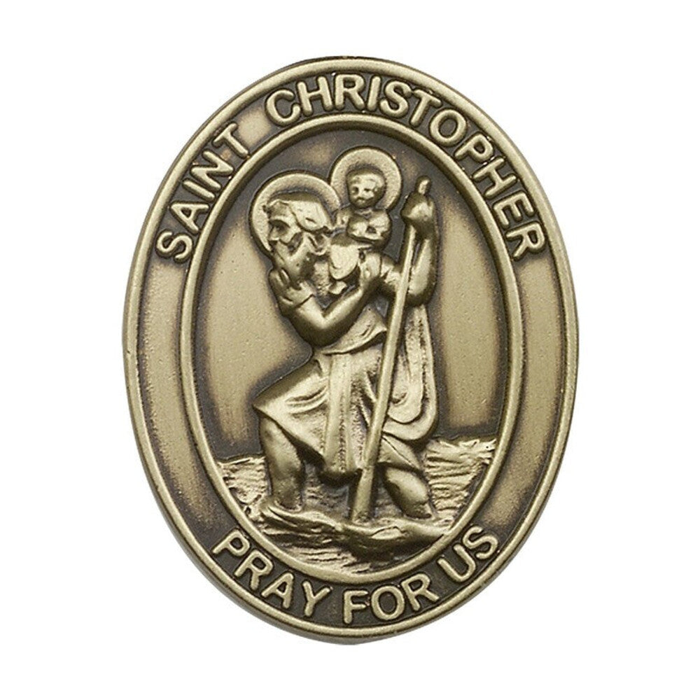 St. Christopher Visor Clip
