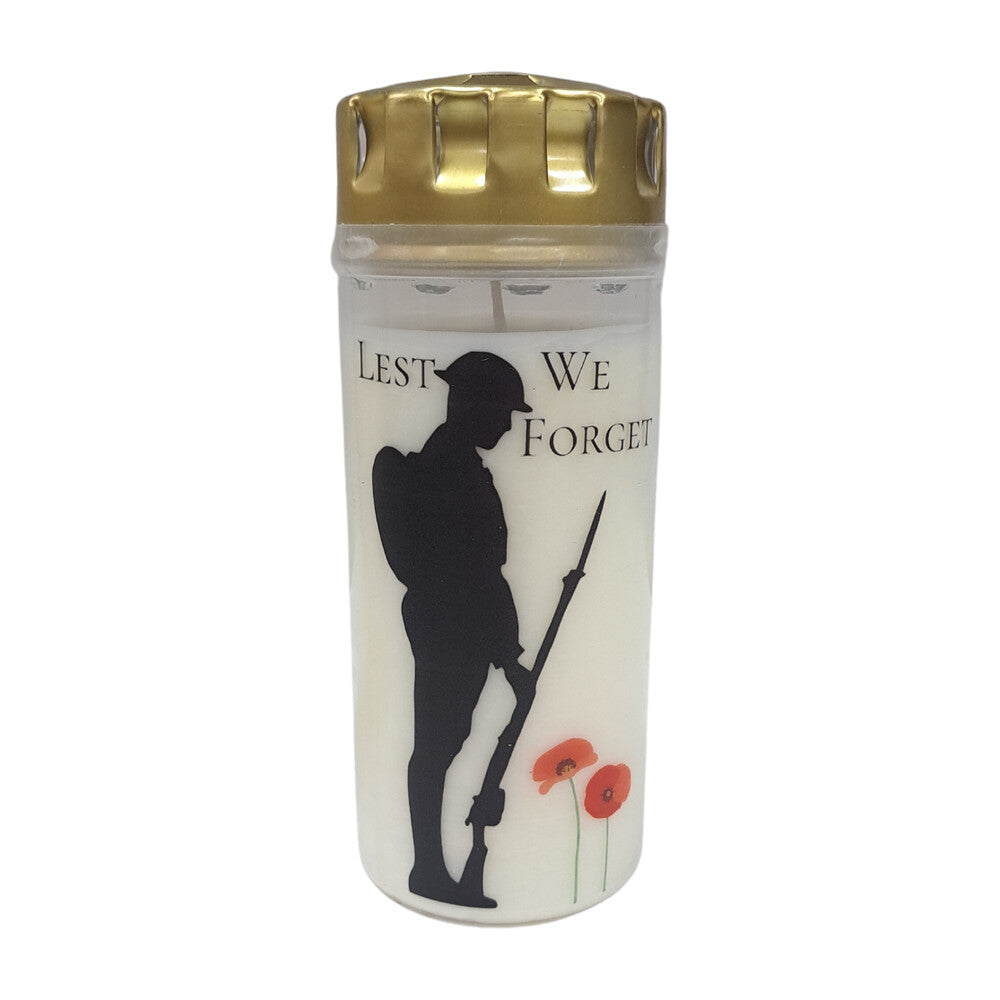 4-Day White Memorial Candle