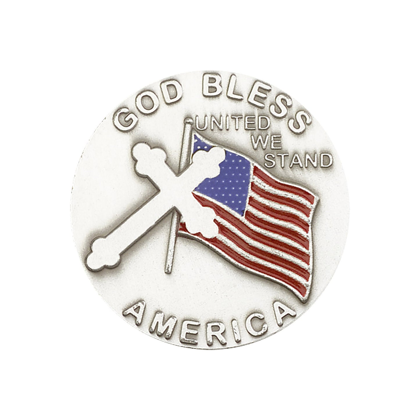 God Bless America Visor Clip