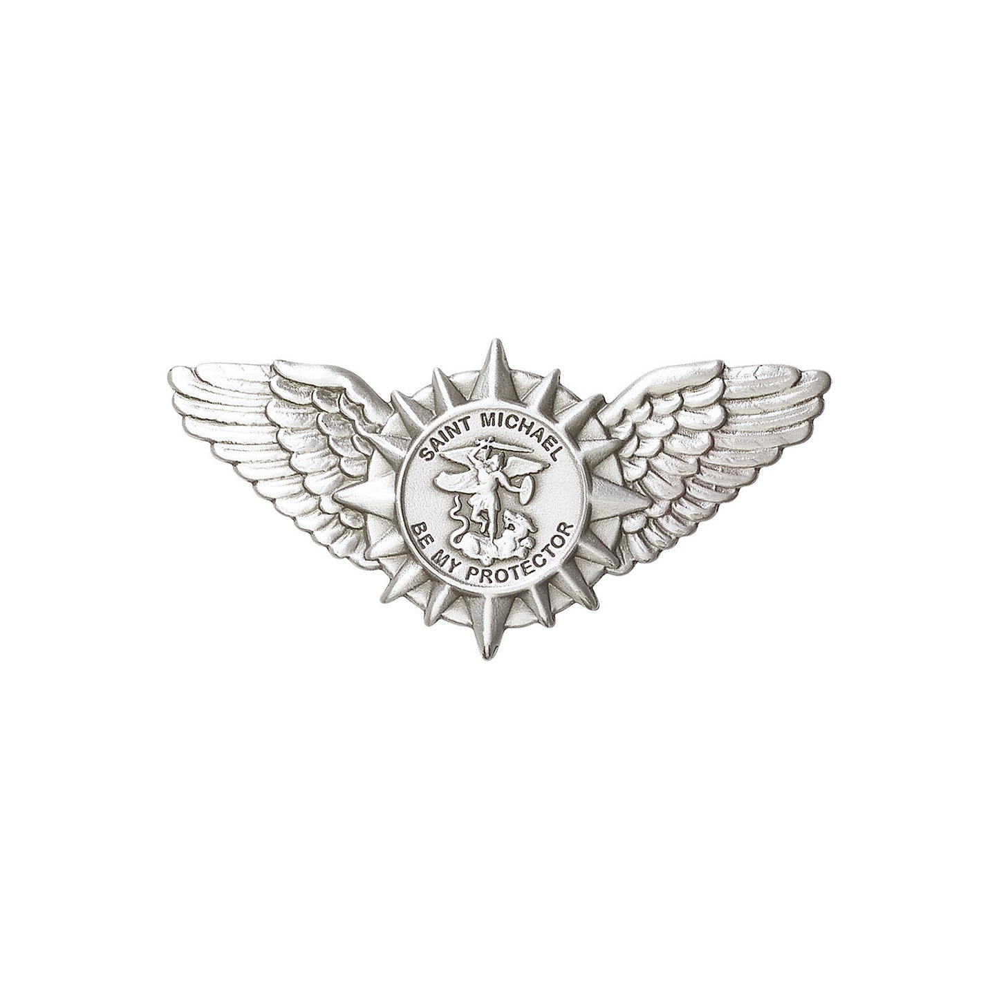 St. Michael / Wings Visor Clip