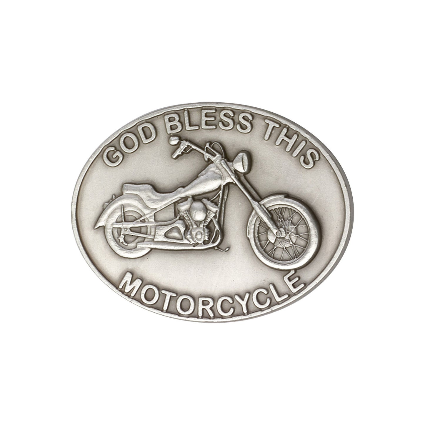 God Bless This Motorcycle Visor Clip