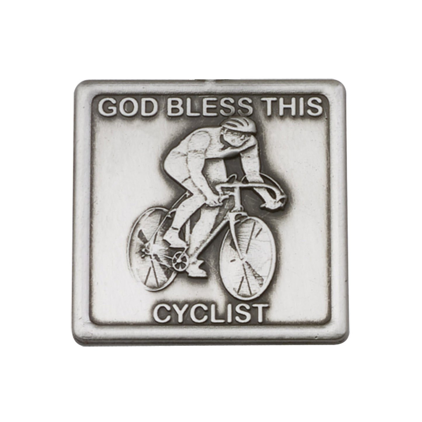 God Bless This Cyclist Visor Clip