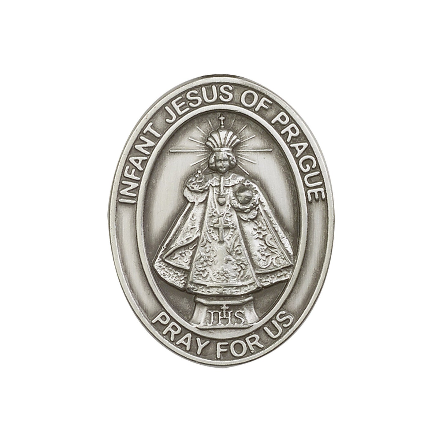 Infant of Prague Visor Clip