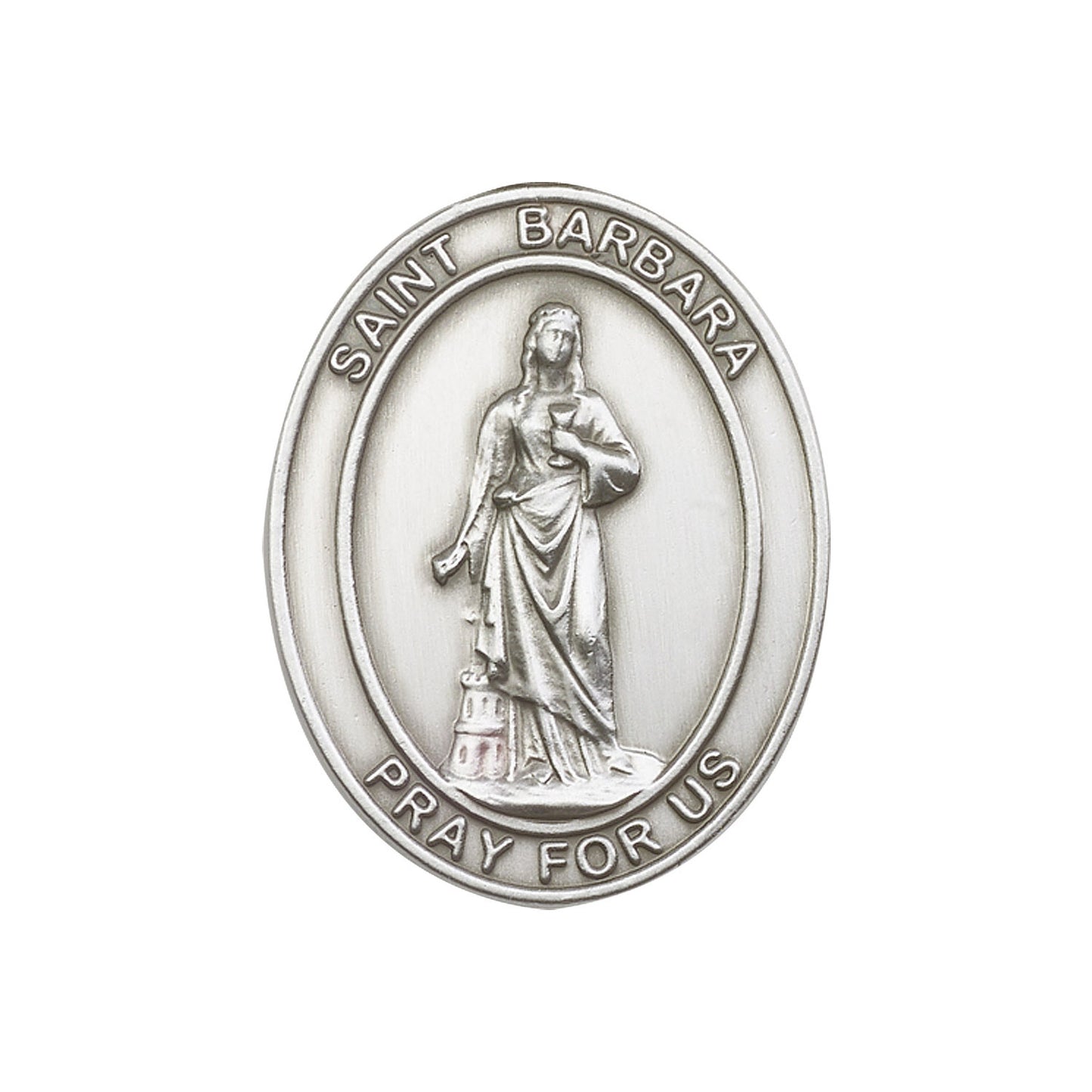 St. Barbara Visor Clip