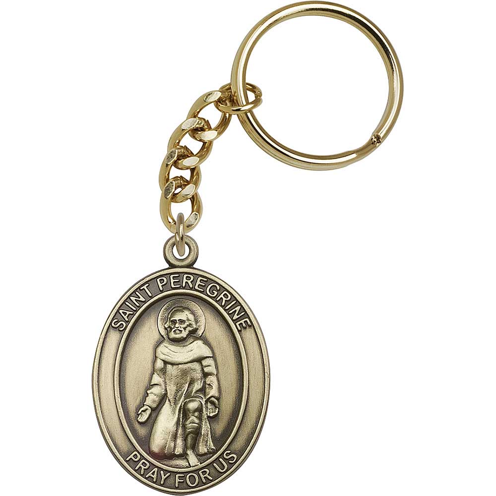 St. Peregrine Keychain