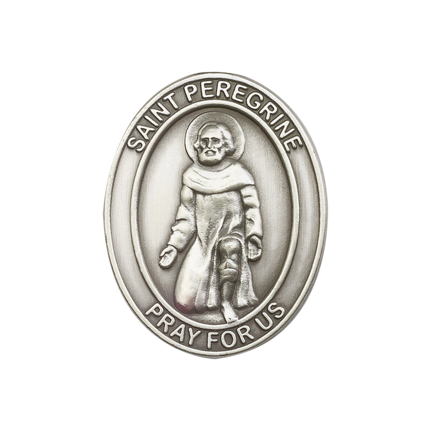 St. Peregrine Visor Clip