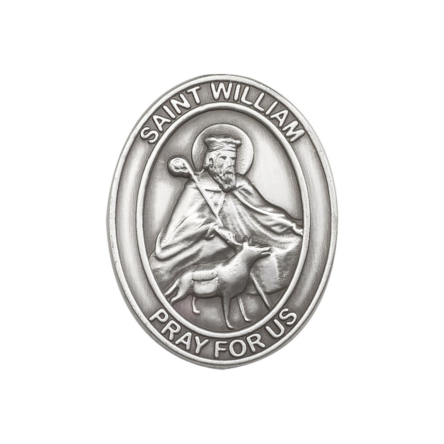 St. William Visor Clip