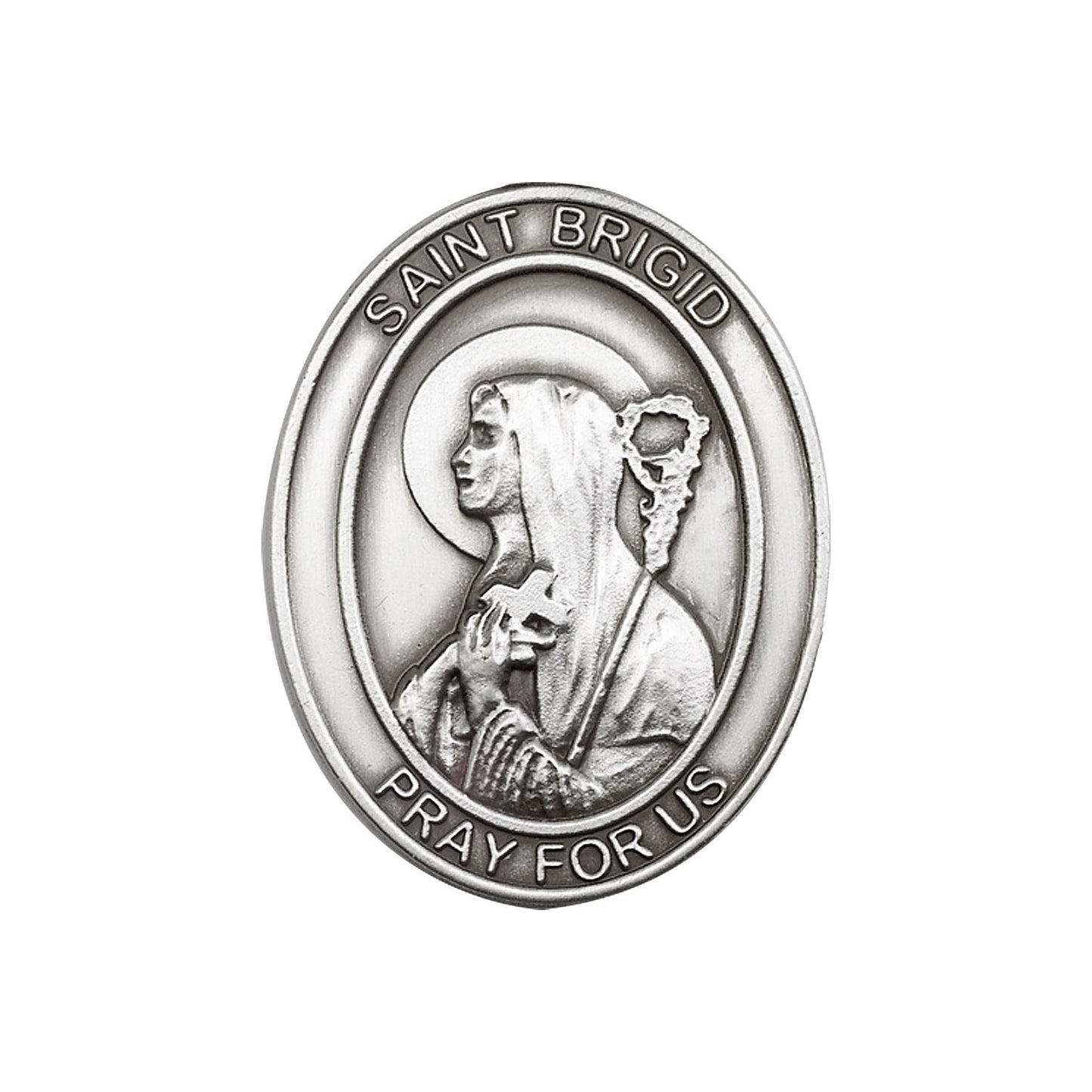 St. Brigid of Ireland Visor Clip