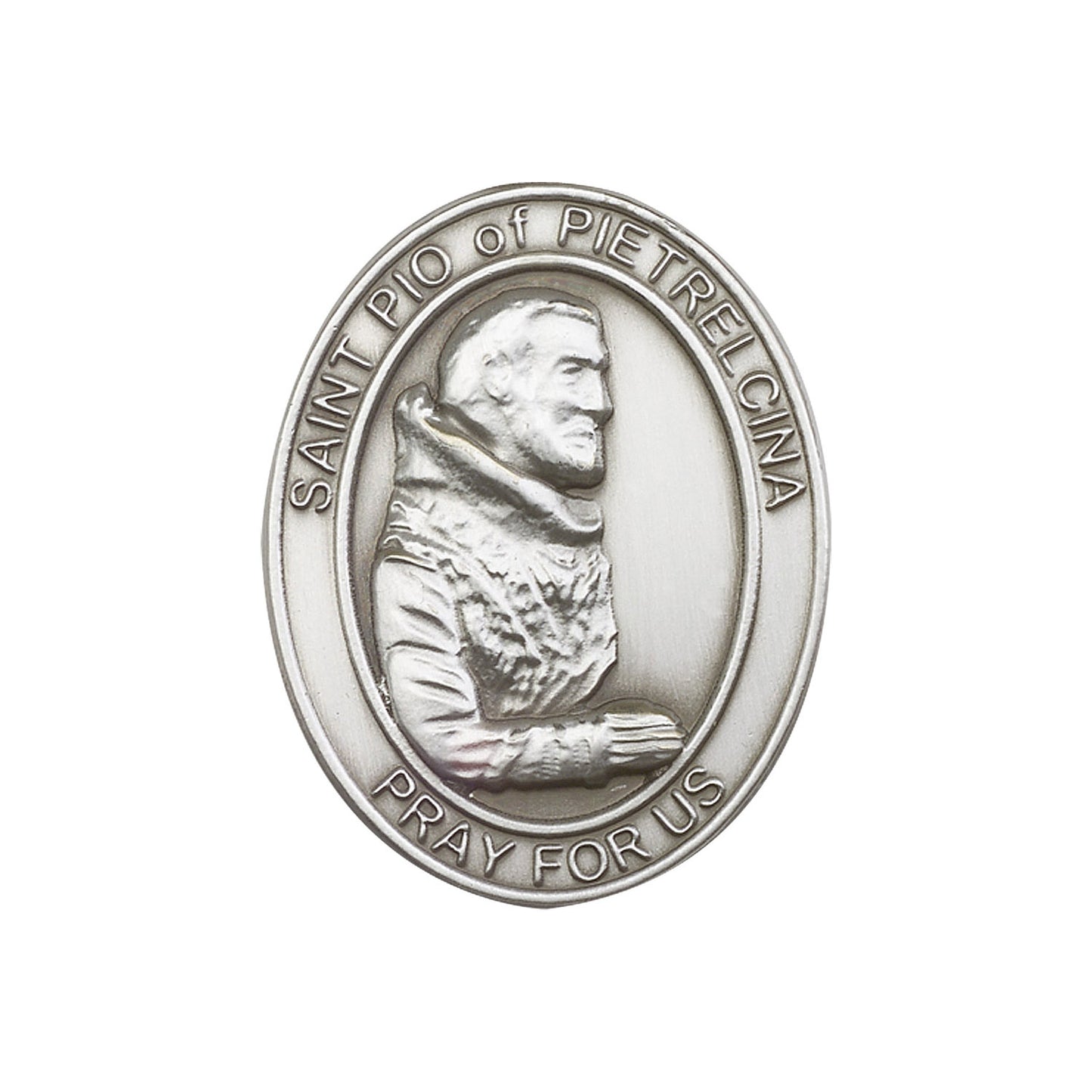 St. Pio of Pietrelcina Visor Clip