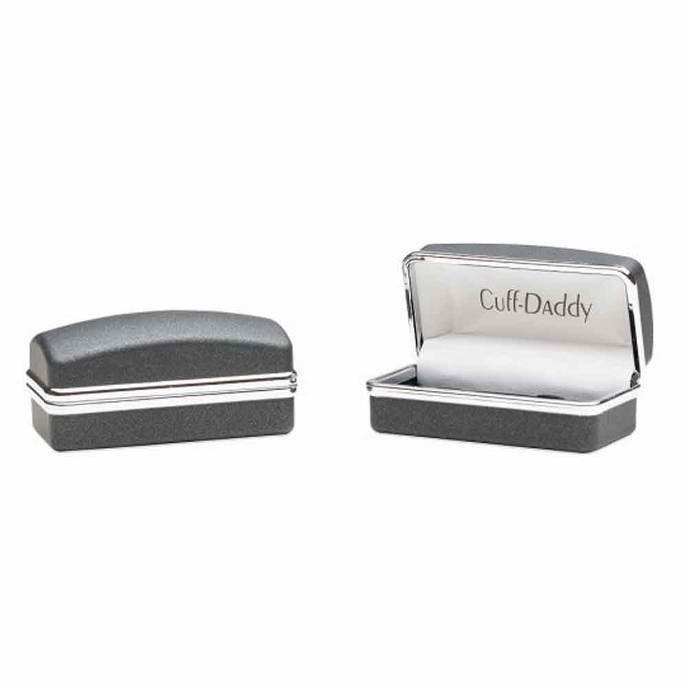 Christian Cross Crystal Cufflinks