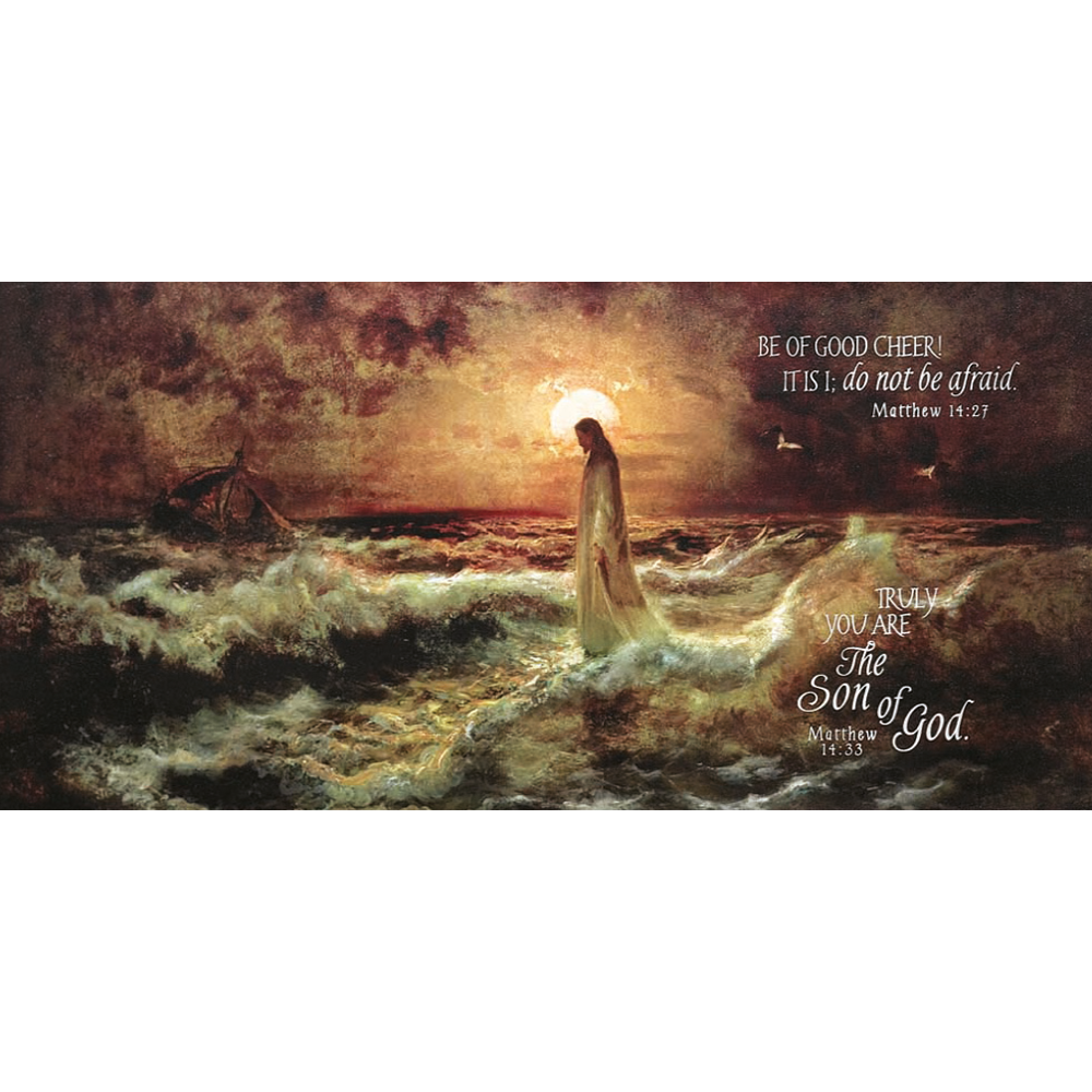Christ Walking On Water Print