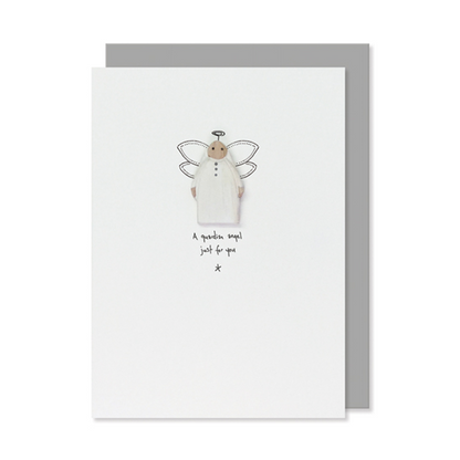Woodland Card Guardian Angel Pack of 2