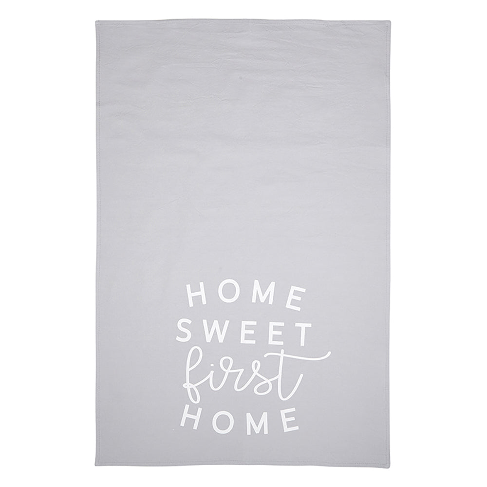 Home Sweet First Home Cotton Flour Sack Tea Towel