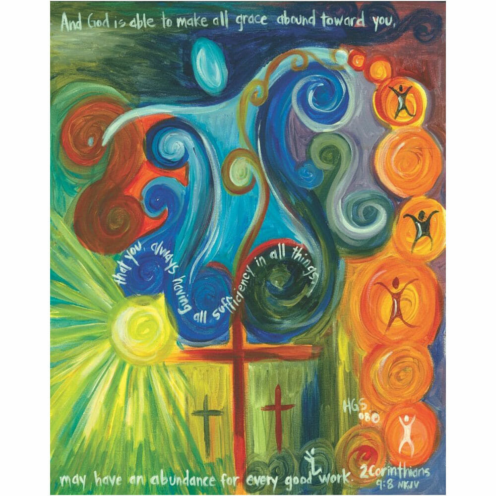 Art of Hope Prints - Corinthians 9:8