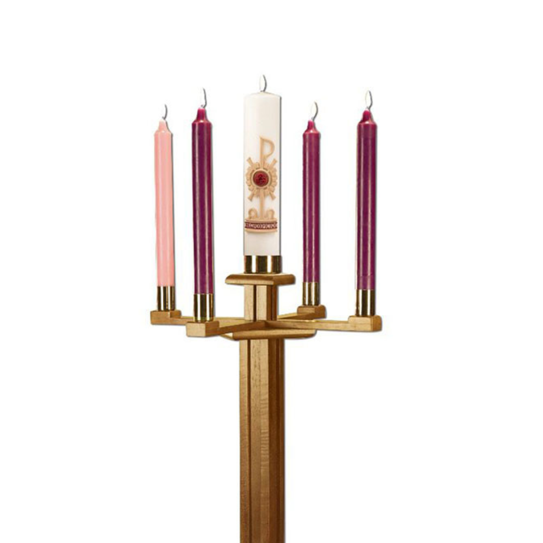 51% Beeswax Advent Candles