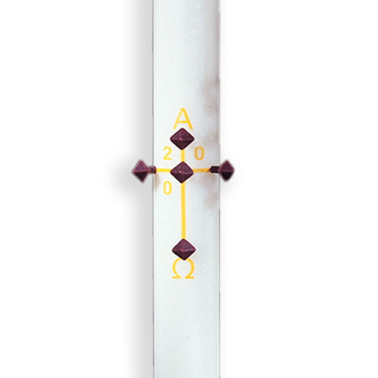Plain Paschal Candle