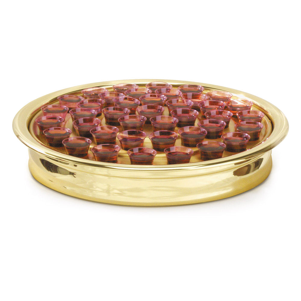 Solid Brass Communion Tray
