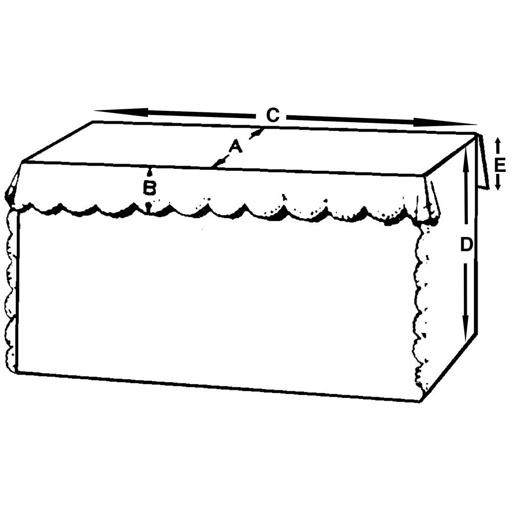 White Silk Embroidered Altar Cloth - Design BV6021