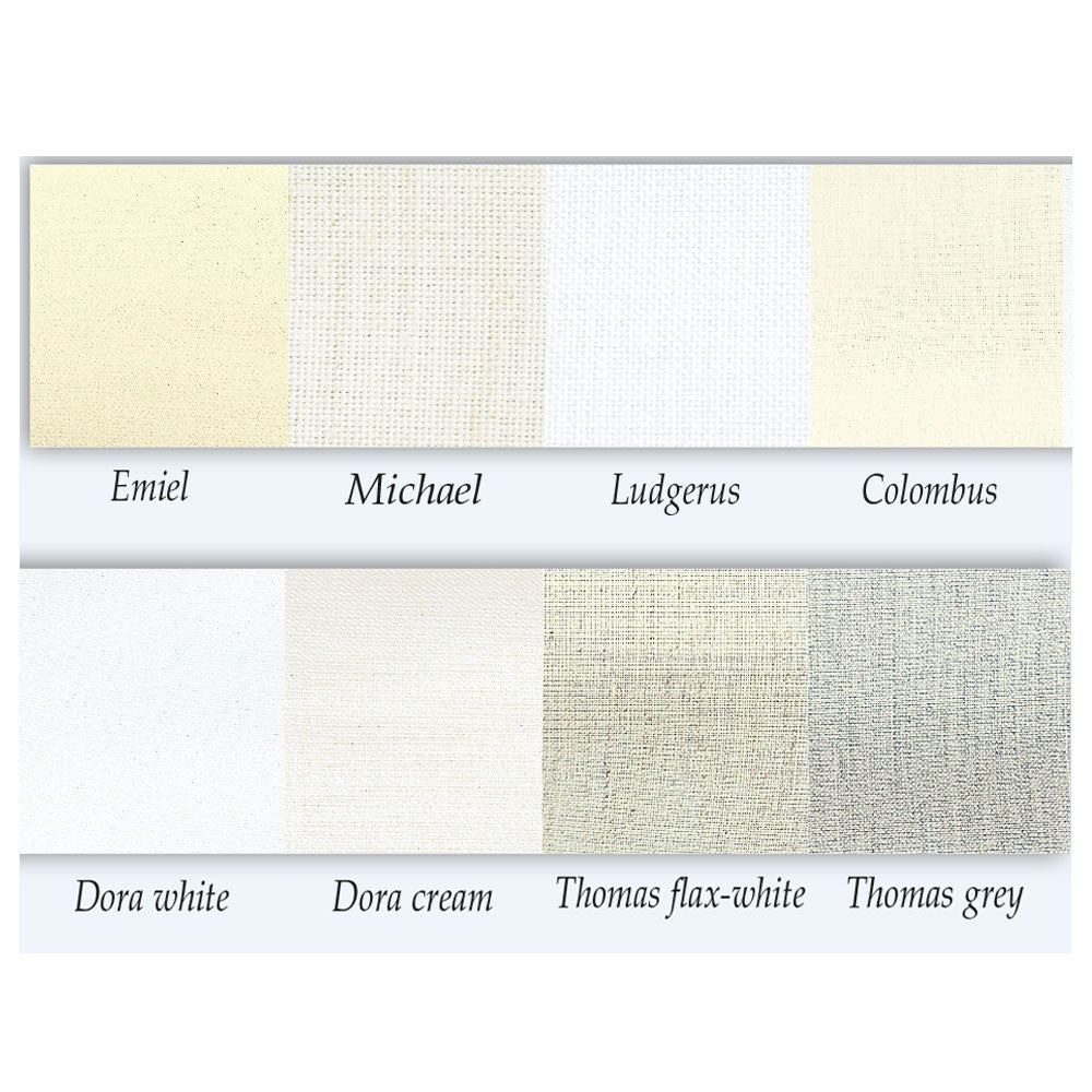 Closed Ample Cut Thomas Flax-White Alb 61" Long, Chest 45", Shoulder 20"